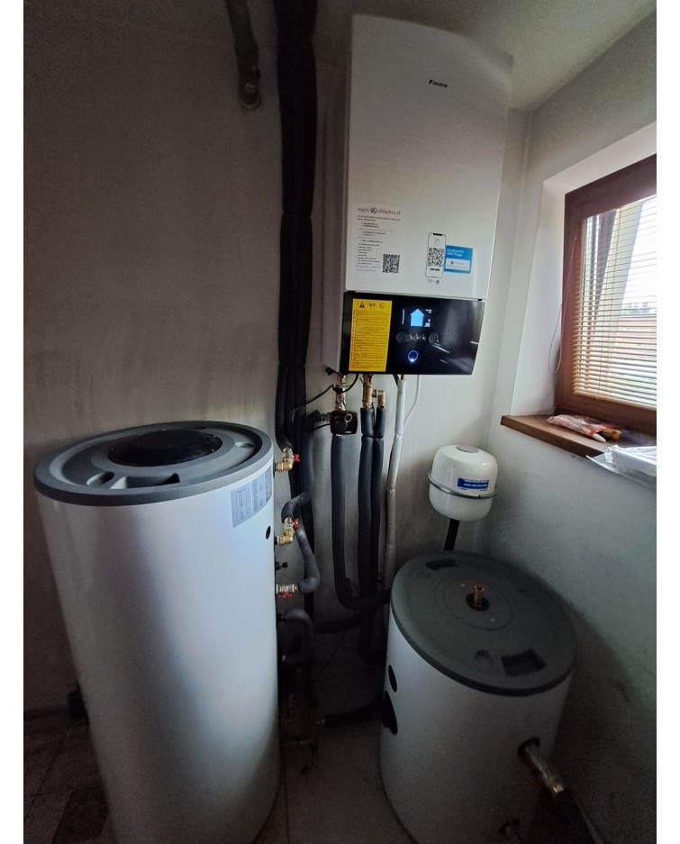 Realizácia tepelného čerpadla DAIKIN Altherma - Čierne