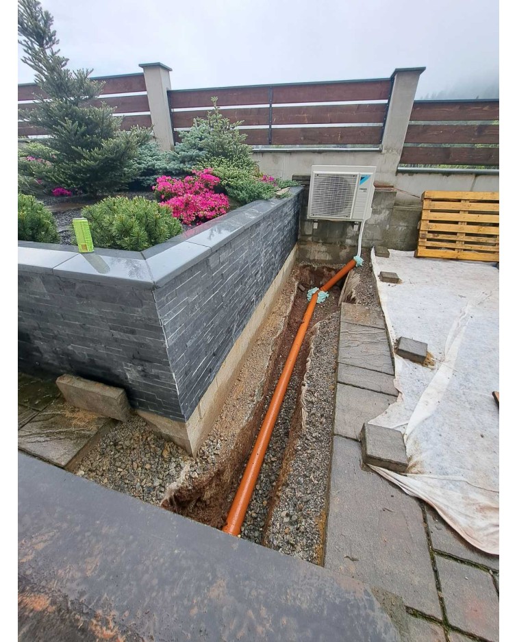 Realizácia tepelného čerpadla DAIKIN Altherma - Čierne