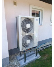 Realizácia tepelného čerpadla HITACHI - Vrútky