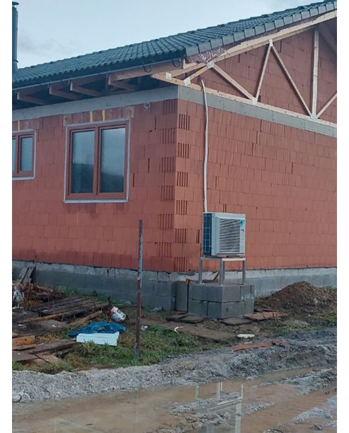 Realizácia tepelného čerpadla DAIKIN Altherma - Višňové