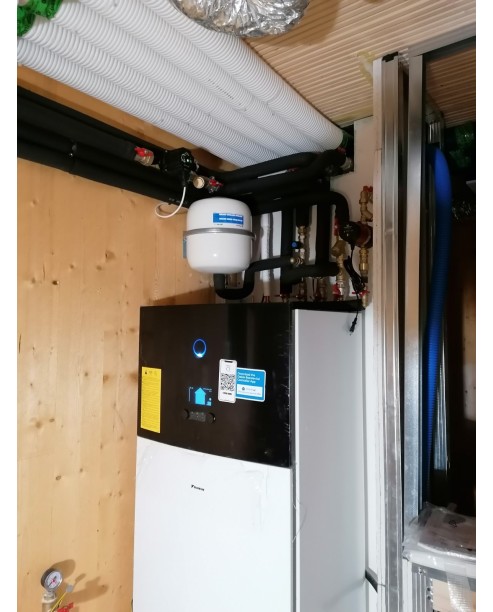 Realizácia tepelného čerpadla DAIKIN Altherma - Bratislava