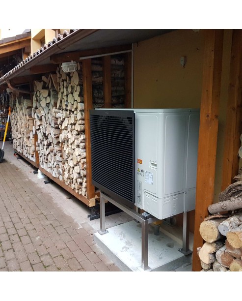 Realizácia tepelného čerpadla DAIKIN Altherma - Snežnica