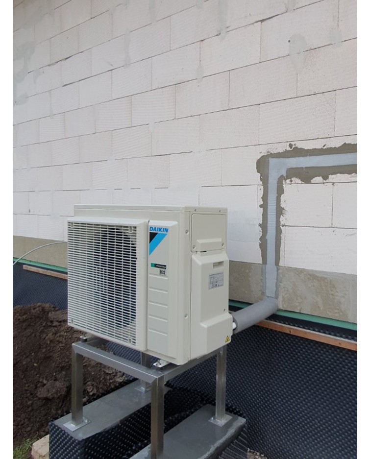 Realizácia tepelného čerpadla DAIKIN Altherma - Turie