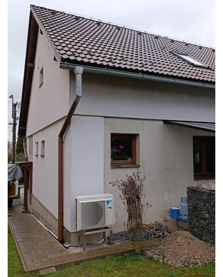Realizácia tepelného čerpadla DAIKIN Altherma - Ružomberok
