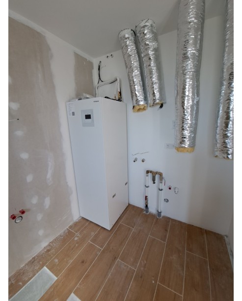 Realizácia tepelného čerpadla HITACHI - Sučany