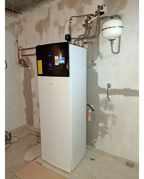 Realizácia tepelného čerpadla DAIKIN Altherma - Bratislava
