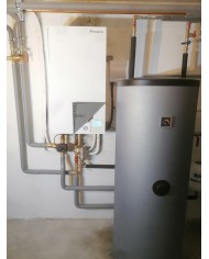 Realizácia tepelného čerpadla DAIKIN Altherma - Martin
