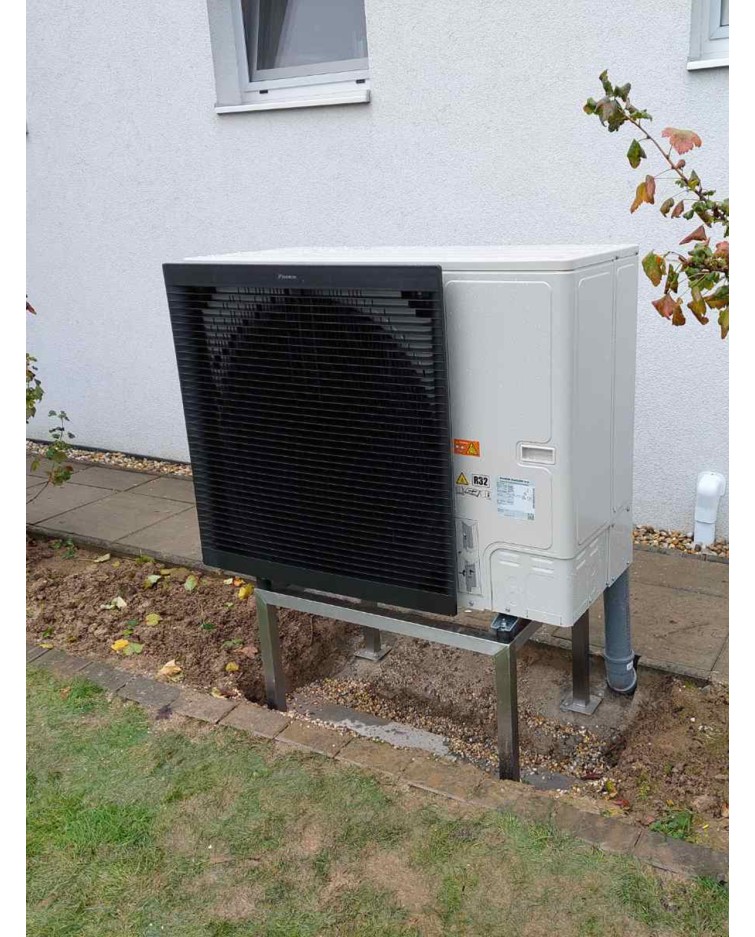 Realizácia tepelného čerpadla DAIKIN Altherma - Brezany