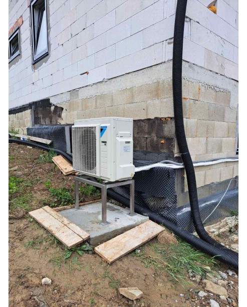 Realizácia tepelného čerpadla DAIKIN Altherma - Zakopčie