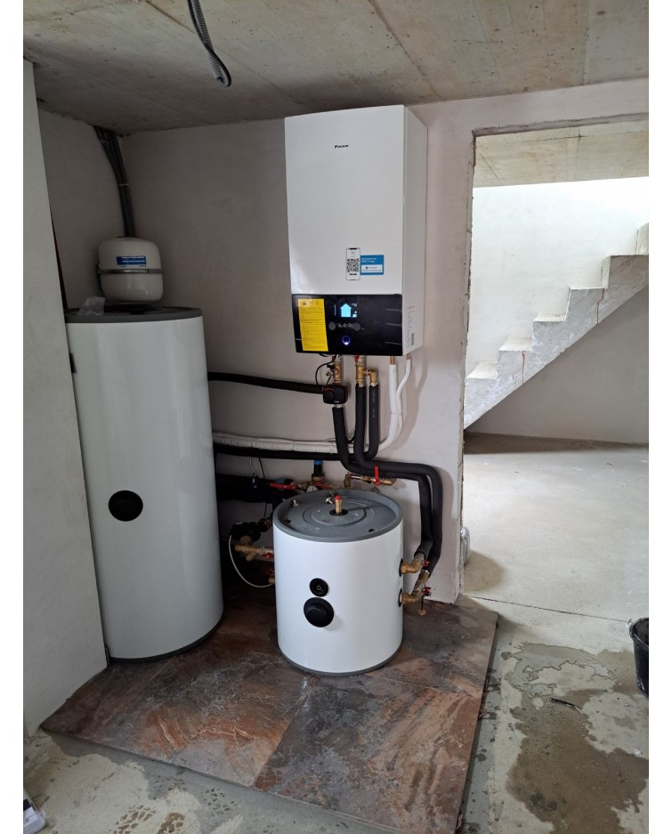 Realizácia tepelného čerpadla DAIKIN Altherma - Zakopčie