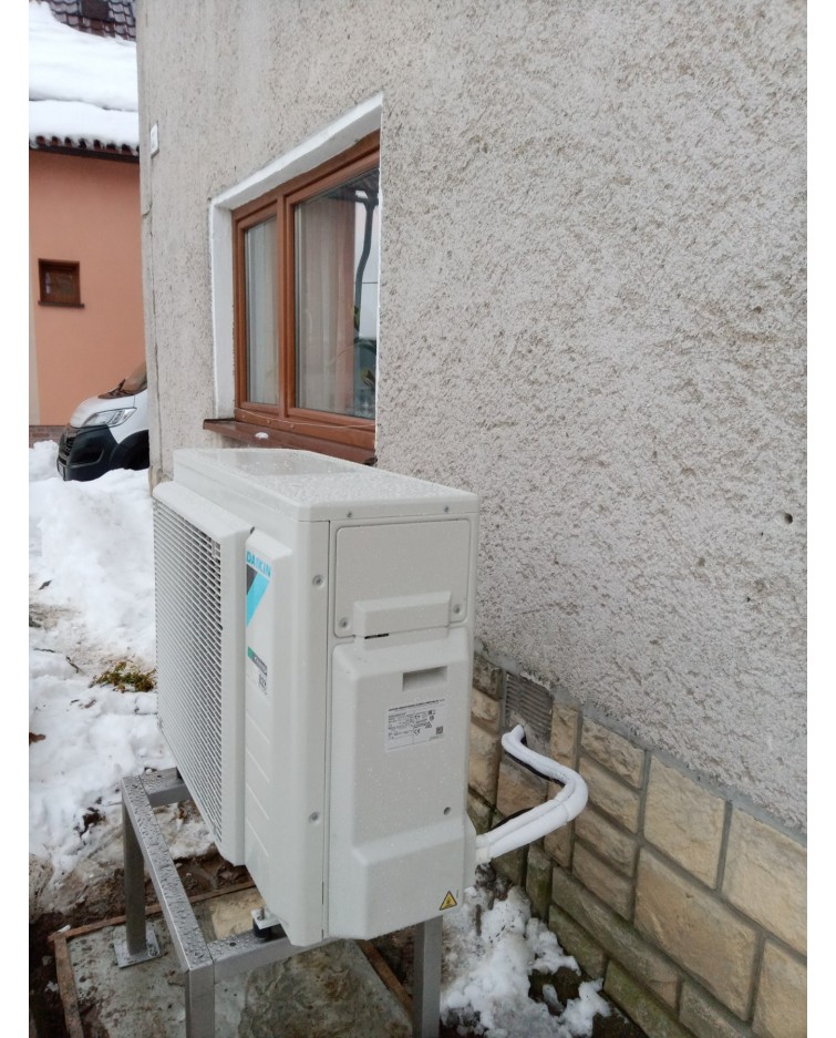 Realizácia tepelného čerpadla DAIKIN Altherma - Klin