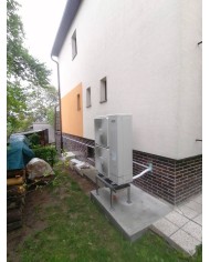 Realizácia tepelného čerpadla HITACHI - Bystrička