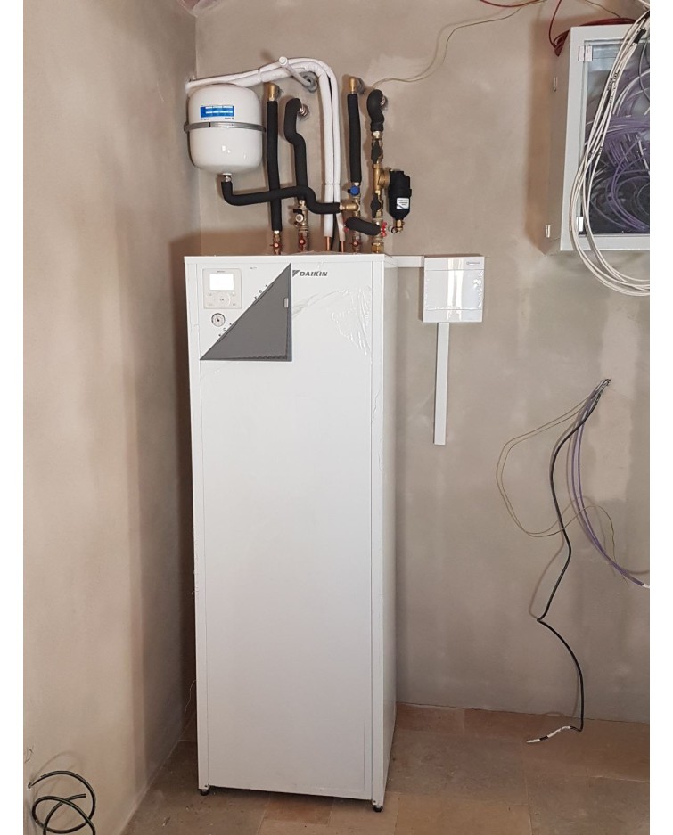 Realizácia tepelného čerpadla DAIKIN Altherma - Brezno