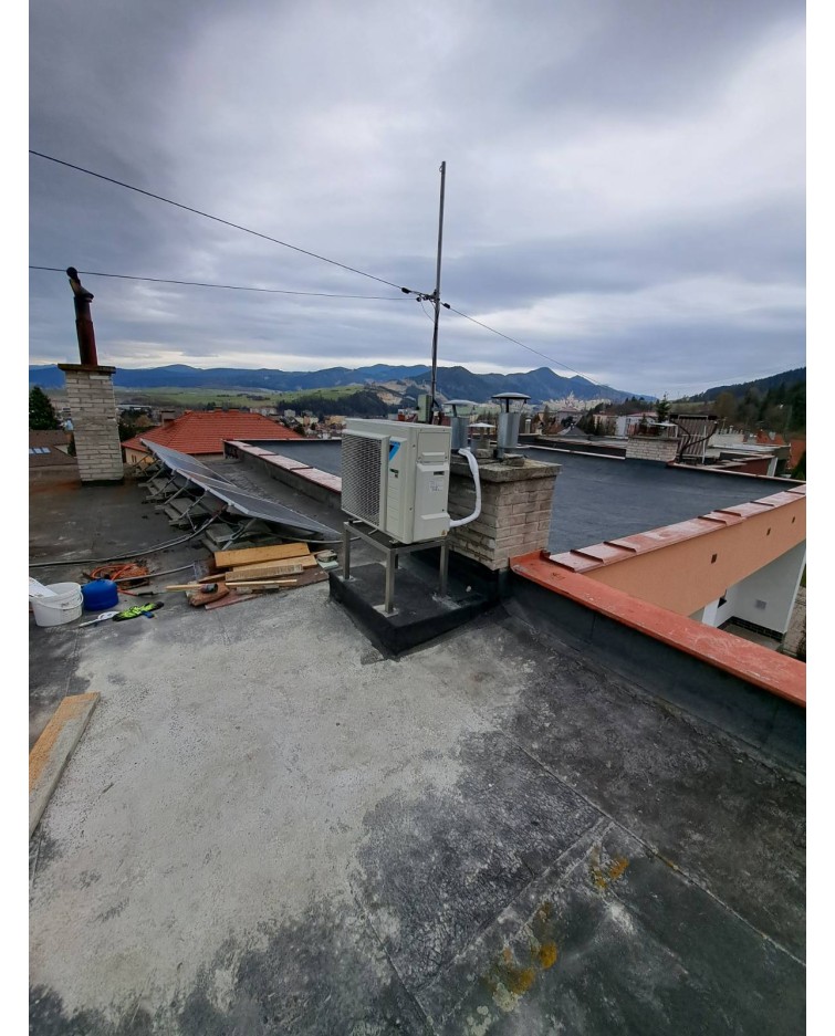 Realizácia tepelného čerpadla DAIKIN Altherma - Ružomberok