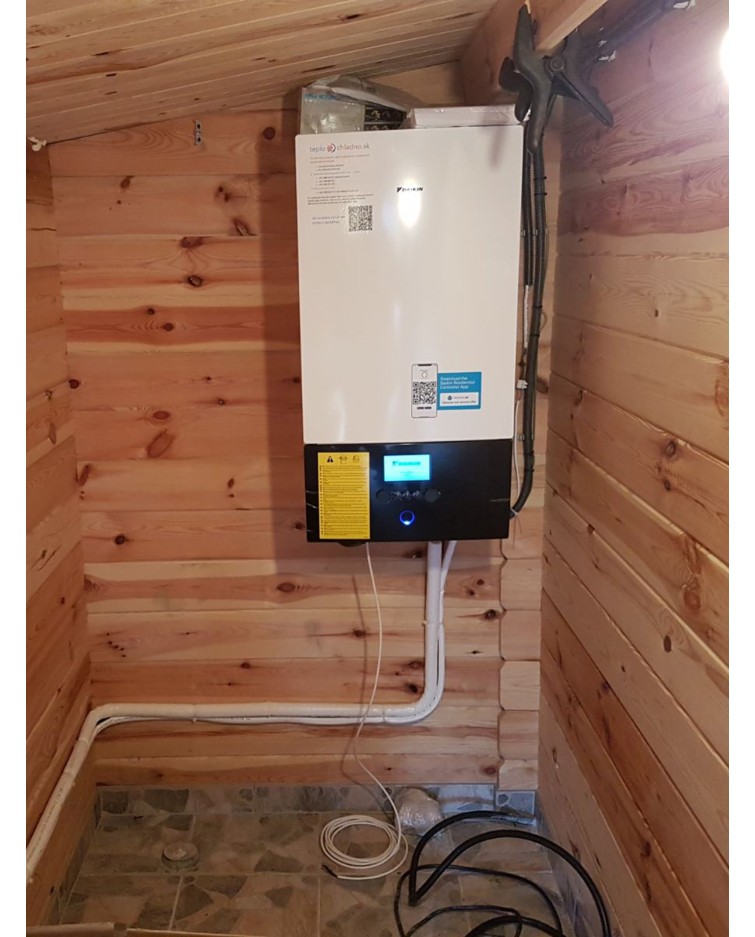 Realizácia tepelného čerpadla DAIKIN Altherma - Kolárovice
