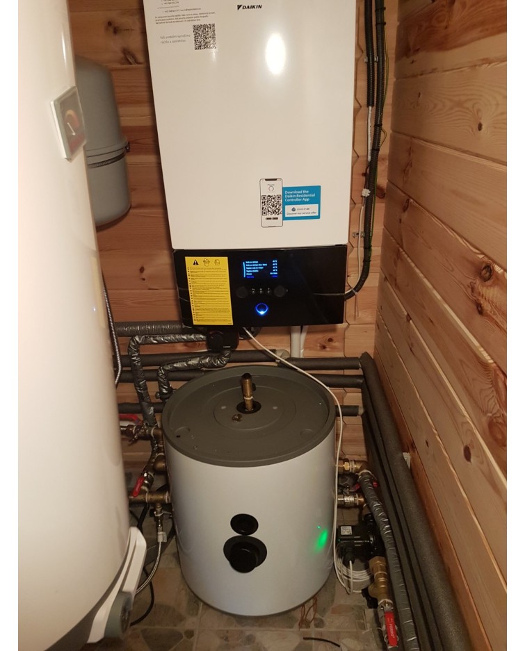 Realizácia tepelného čerpadla DAIKIN Altherma - Kolárovice