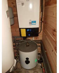Realizácia tepelného čerpadla DAIKIN Altherma - Kolárovice