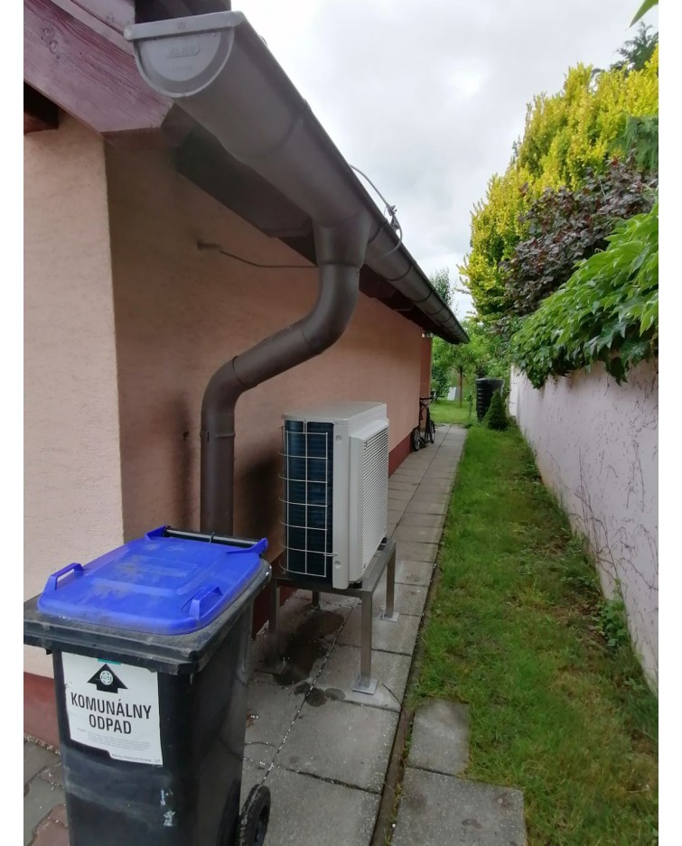 Realizácia tepelného čerpadla DAIKIN Altherma - Trenčianska Turná