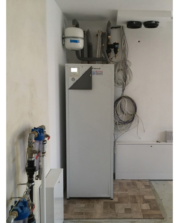 Realizácia tepelného čerpadla DAIKIN Altherma - Bytčica