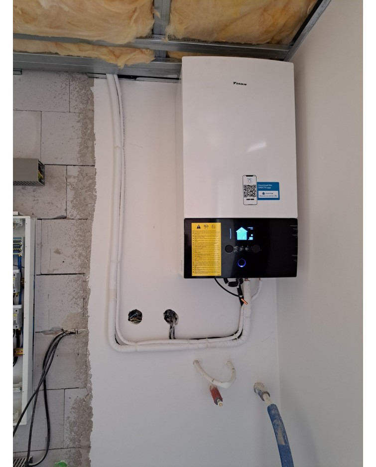 Realizácia tepelného čerpadla DAIKIN Altherma - Milochov