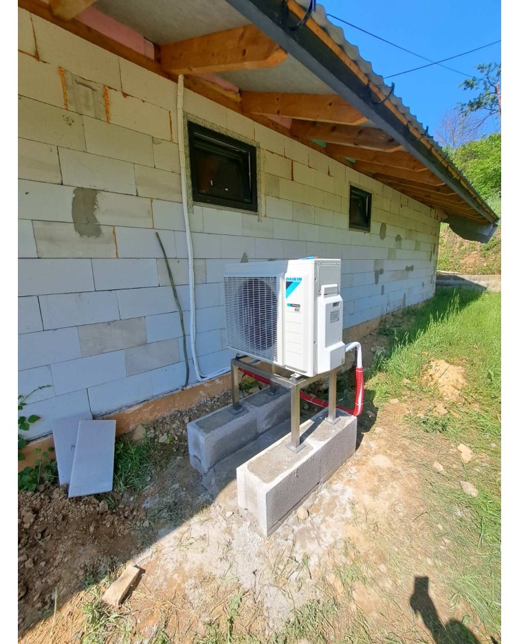 Realizácia tepelného čerpadla DAIKIN Altherma - Milochov