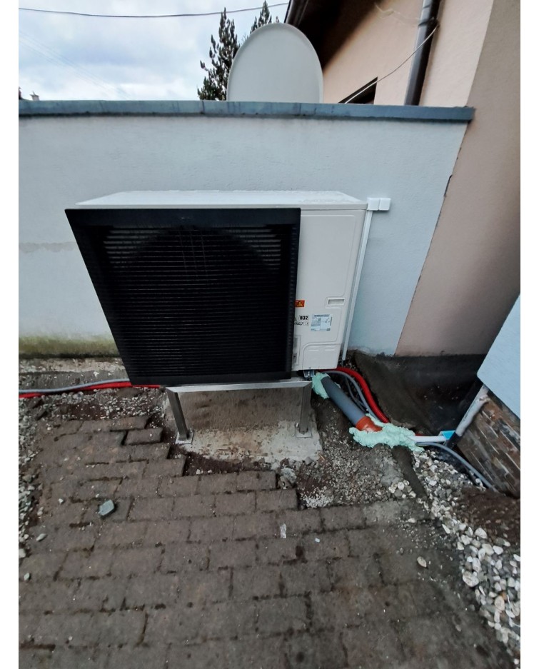 Realizácia tepelného čerpadla DAIKIN Altherma - Zvolen