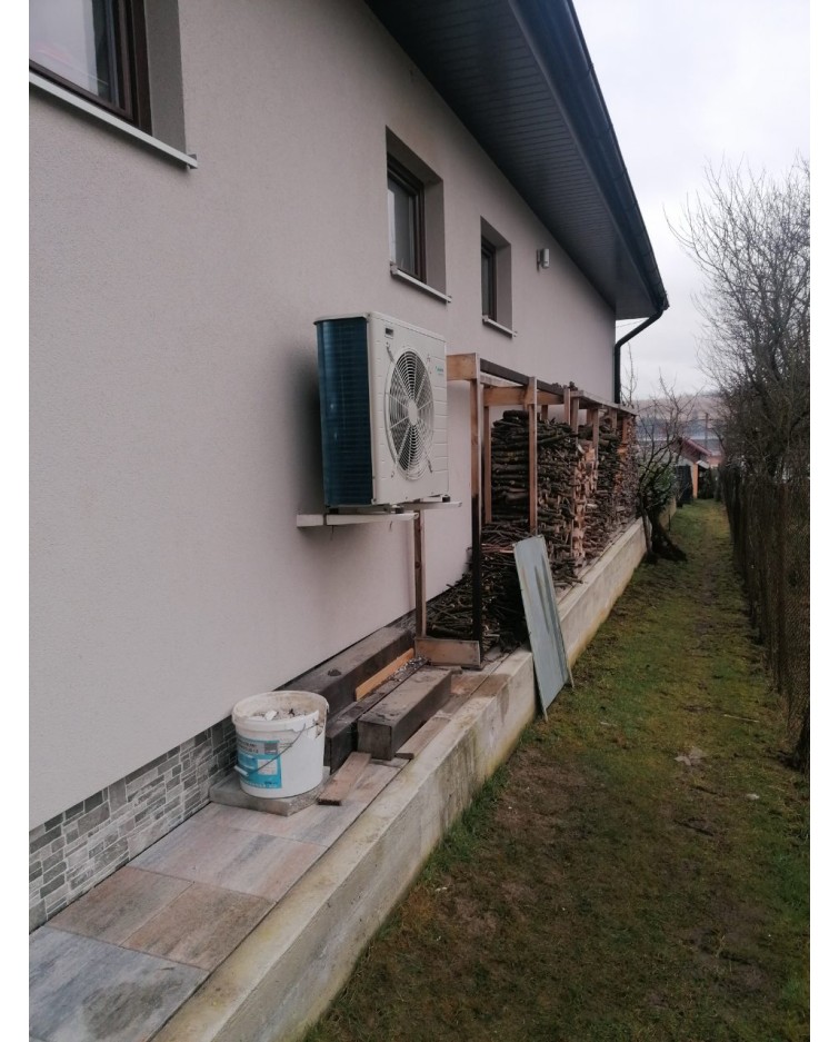 Realizácia tepelného čerpadla DAIKIN Altherma - Bytčica