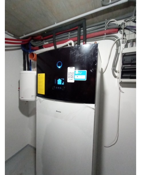 Realizácia tepelného čerpadla DAIKIN Altherma - Kysucké Nové Mesto