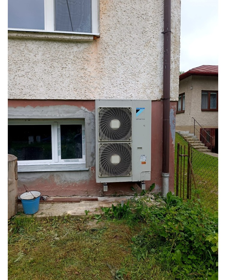 Realizácia tepelného čerpadla DAIKIN Altherma - Kľače