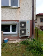 Realizácia tepelného čerpadla DAIKIN Altherma - Kľače