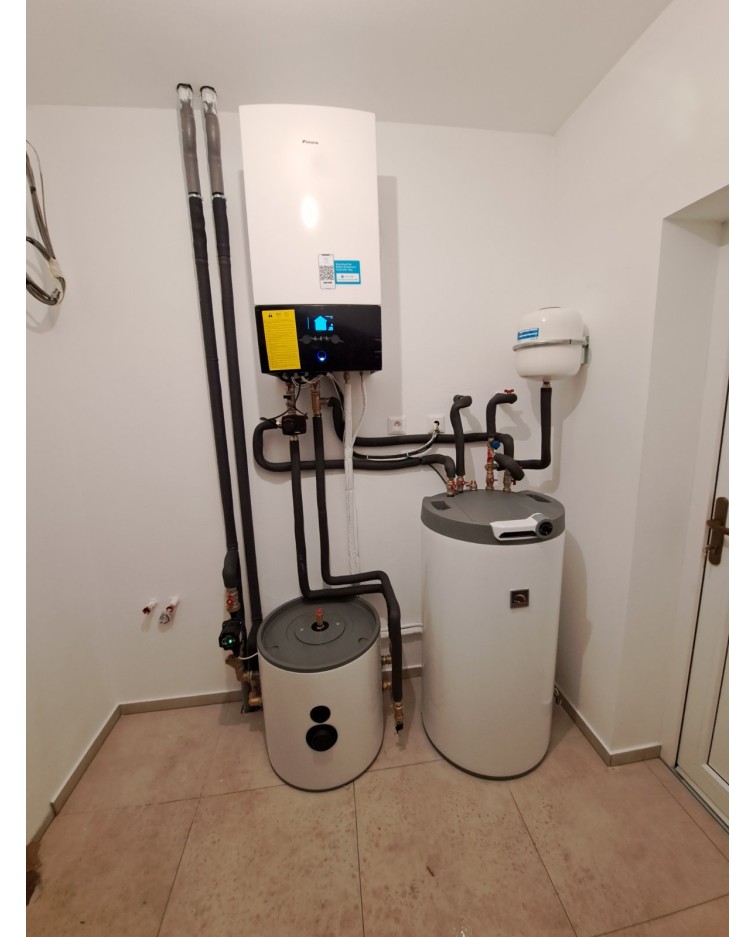 Realizácia tepelného čerpadla DAIKIN Altherma - Prečín