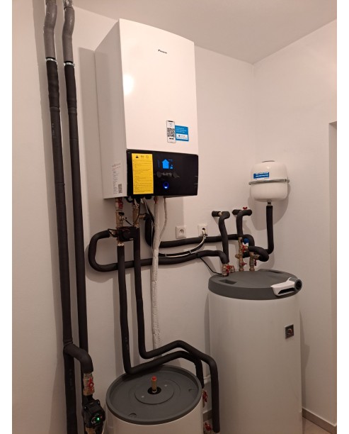 Realizácia tepelného čerpadla DAIKIN Altherma - Prečín
