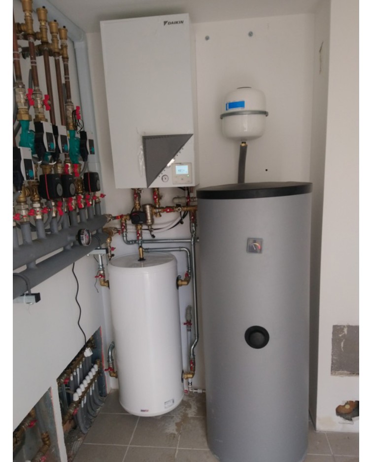 Realizácia tepelného čerpadla DAIKIN Altherma - Zákamenné