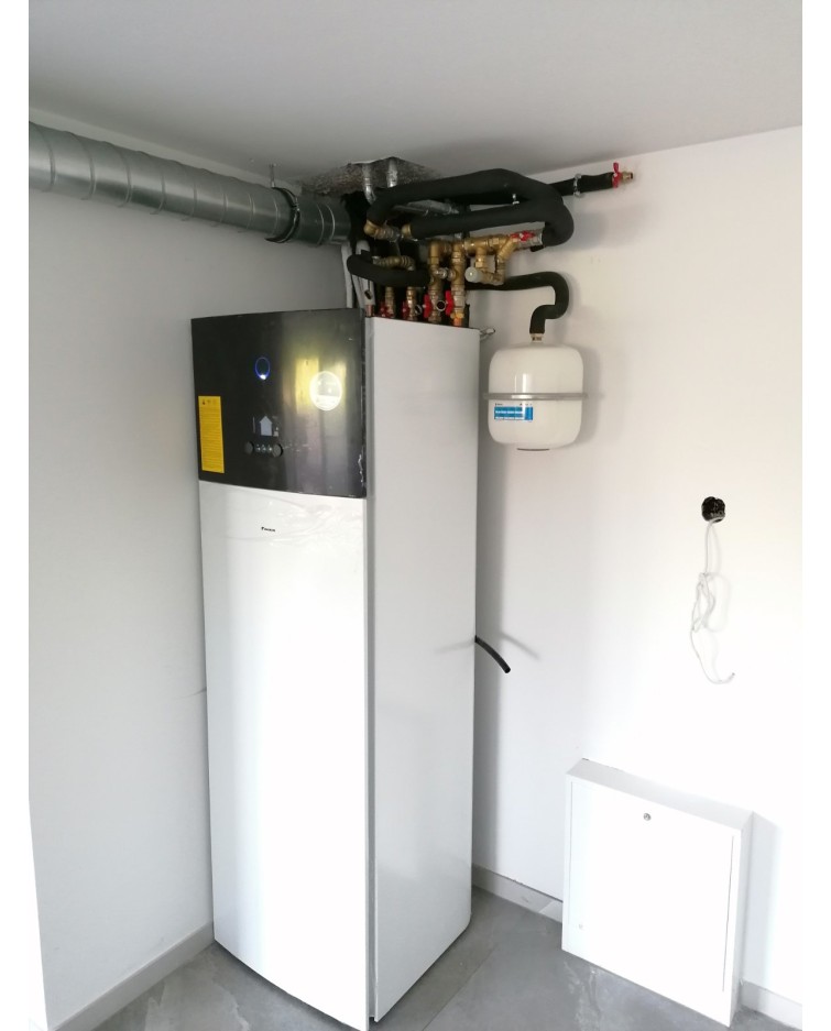 Realizácia tepelného čerpadla DAIKIN Altherma - Rača