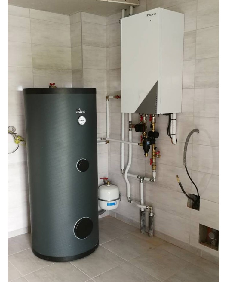 Realizácia tepelného čerpadla DAIKIN Altherma - Sihelné