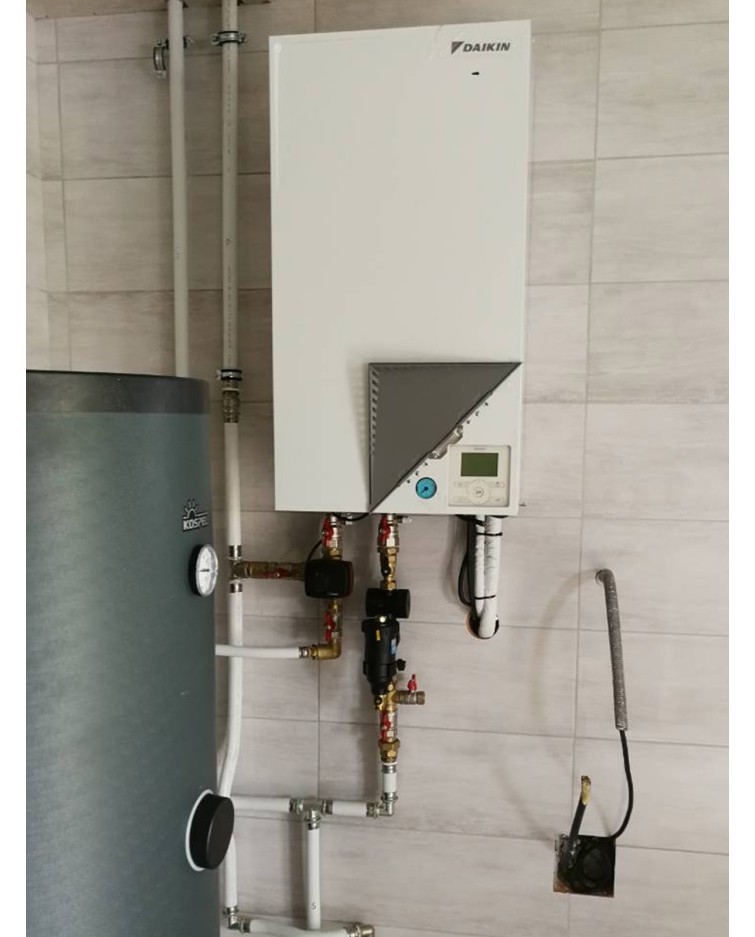 Realizácia tepelného čerpadla DAIKIN Altherma - Sihelné