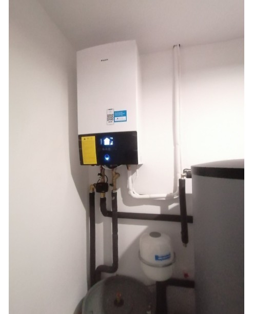 Realizácia tepelného čerpadla DAIKIN Altherma - Turie