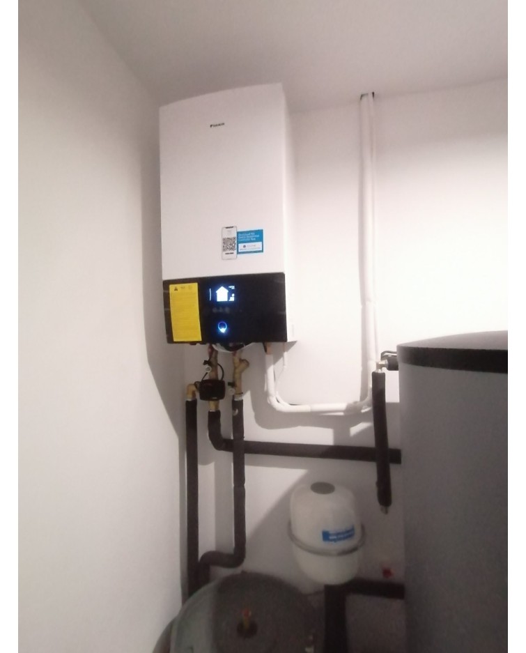 Realizácia tepelného čerpadla DAIKIN Altherma - Turie