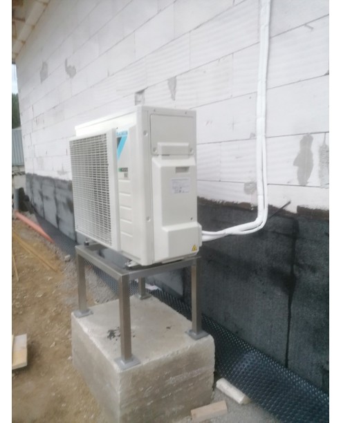 Realizácia tepelného čerpadla DAIKIN Altherma - Turie