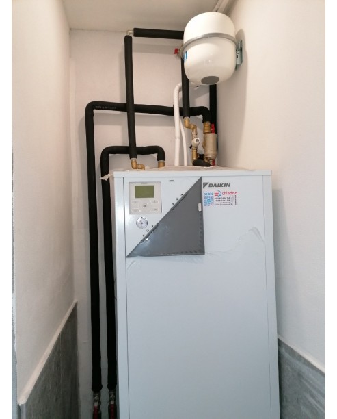 Realizácia tepelného čerpadla DAIKIN Altherma - Brezany
