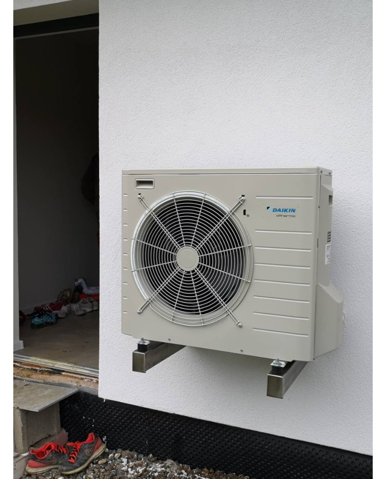 Realizácia tepelného čerpadla DAIKIN Altherma - Brezany