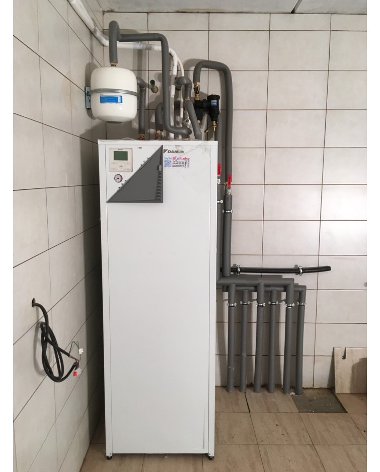 Realizácia tepelného čerpadla DAIKIN Altherma - Novoť