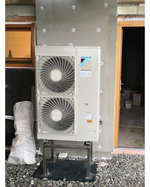 Realizácia tepelného čerpadla DAIKIN Altherma - Novoť