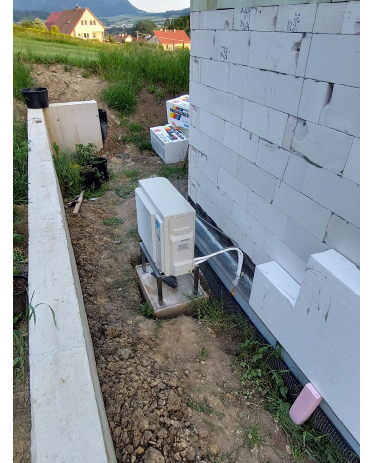 Realizácia tepelného čerpadla DAIKIN Altherma - Dolný Kubín