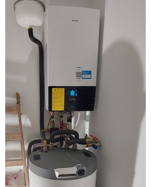 Realizácia tepelného čerpadla DAIKIN Altherma - Dolný Kubín