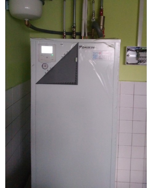 Realizácia tepelného čerpadla DAIKIN Altherma - Korňa