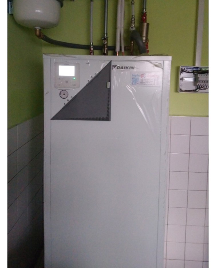 Realizácia tepelného čerpadla DAIKIN Altherma - Korňa