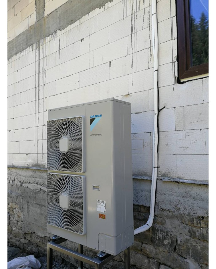Realizácia tepelného čerpadla DAIKIN Altherma - Korňa