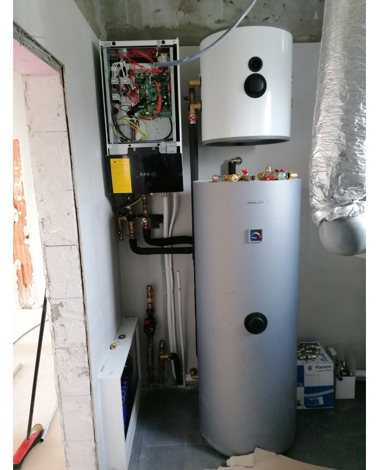 Realizácia tepelného čerpadla DAIKIN Altherma - Bánova