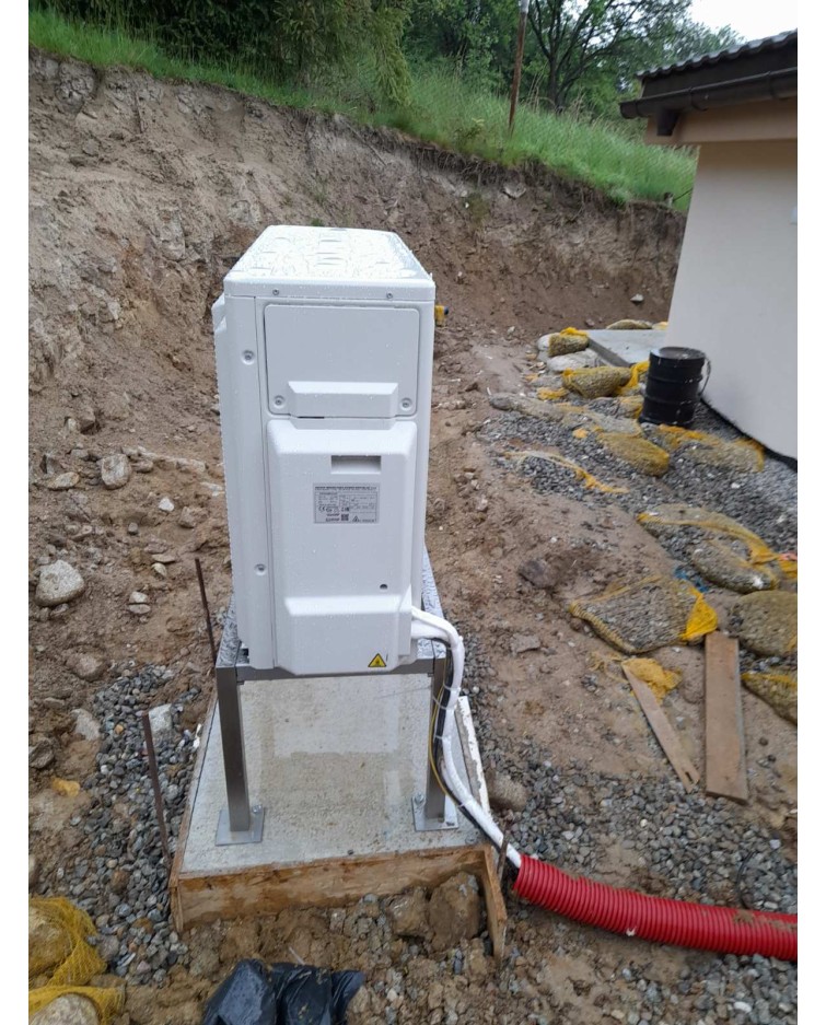 Realizácia tepelného čerpadla DAIKIN Altherma - Turčianske Kľačany